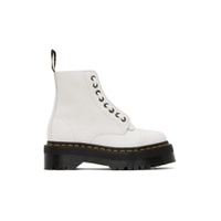 White Sinclair Ankle Boots 231399F113021