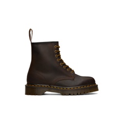 Brown 1460 Bex Crazy Horse Boots 222399M255052