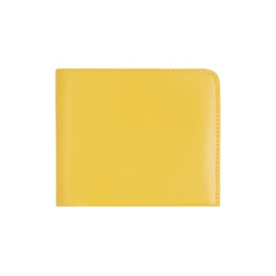 Yellow Leather Wallet 241358M164004