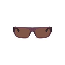 Purple Linda Farrow Edition 189 C4 Sunglasses 222358F005063