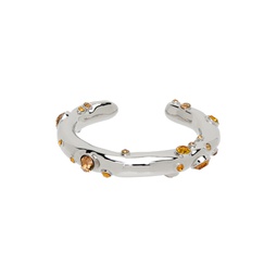 Silver   Orange Cuff Bracelet 232358F020000