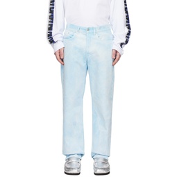 Blue Faded Jeans 231358M186007