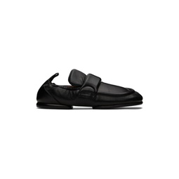 Black Padded Loafers 231358M231022