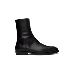 Black Leather Boots 232358M228019