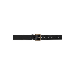 Black Leather Belt 231358F001000