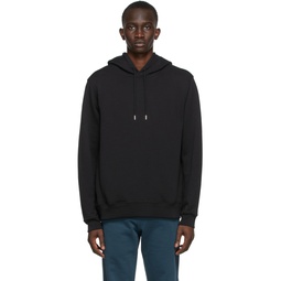 Black French Terry Hoodie 221358M202002