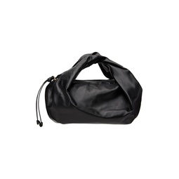 Black Tumble Leather Bag 232358F046006