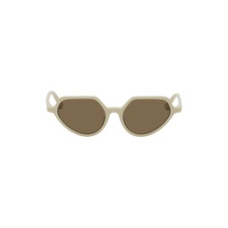 Off White Linda Farrow Edition Cat Eye Sunglasses 231358M134015
