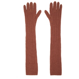 Brown Neilos Gloves 222358M135006