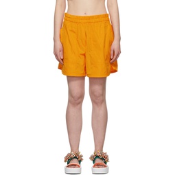 Orange Pool Shorts 221358F088006