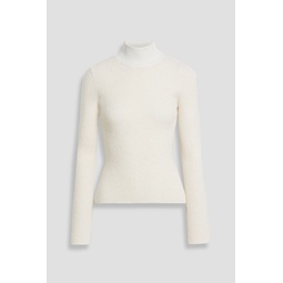 Alpaca-blend turtleneck sweater