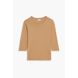 Cotton-jersey top