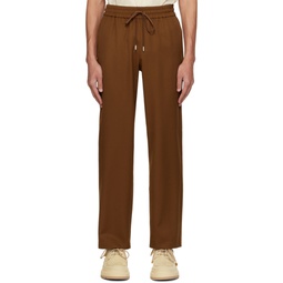Brown Le Pantalon Droit Trousers 241572M191000