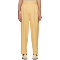 Yellow Le Pantalon Golfeur Trousers 241572M191001