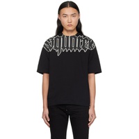 Black Gothic Cool Fit T Shirt 241148M213001