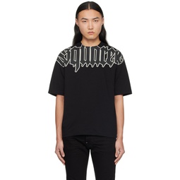 Black Gothic Cool Fit T Shirt 241148M213001
