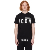 Black Be Icon T Shirt 232148M213001