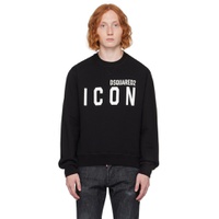 Black Be Icon Cool Sweatshirt 232148M204001