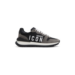 Black Icon Running Sneakers 241148M237004