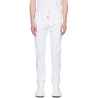 White Cool Guy Jeans 232148M186001