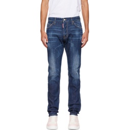 Blue Faded Cool Guy Jeans 222148M186024