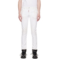 White Skater Jeans 232148M186005
