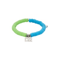 Green   Blue D2 Charm Bracelet 231148M142025