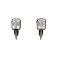 Silver Ibra Clip On Earrings 222148M144001