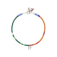 Multicolor D2 Charm Necklace 231148M145024