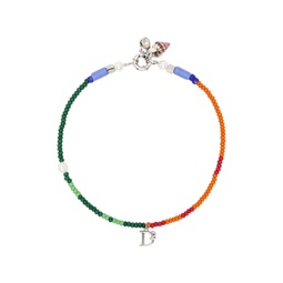 Multicolor D2 Charm Necklace 231148M145024