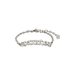 Silver Gothic Bracelet 232148M142005