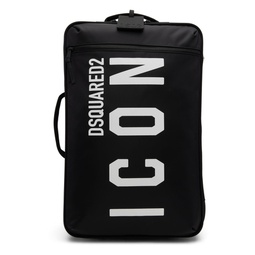 Black Icon Travel Bag 222148M173000