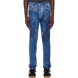 Blue Cool Guy Jeans 241148M186040