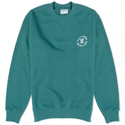 Daily Paper Circle Crew Neck Sweater Pine Green