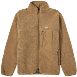 Danton Insulation Boa Fleece Jacket Mole Brown