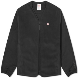 Danton Polartec Fleece V Neck Jacket Black