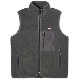 Danton Insulation Boa Fleece Vest Charcoal Grey