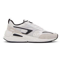 White & Black S-Serendipity Sport Sneakers 232001M237006