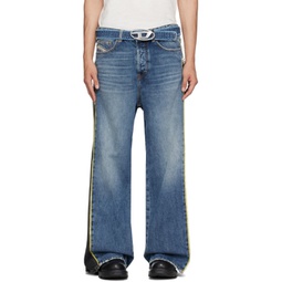 Blue D-Rise Jeans 232001M186014