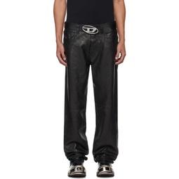 Black P-Macs-LTH Leather Pants 241001M189000