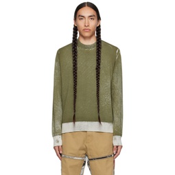 Green K-Larence-B Sweater 232001M204003