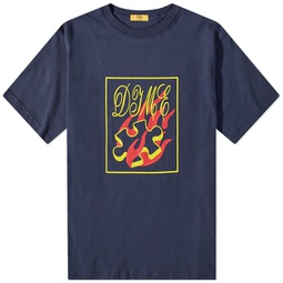 Dime Plamepuzz T-Shirt Outerspace