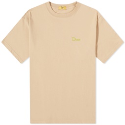 Dime Classic Small Logo T-Shirt Sand
