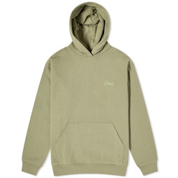 Dime Classic Small Logo Hoodie Army Green