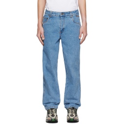 Blue Classic Jeans 241841M186008