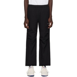 Black Relaxed Trousers 241841M191006