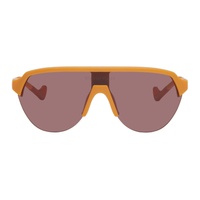 Orange Nagata Speed Blade Sunglasses 222920F005006