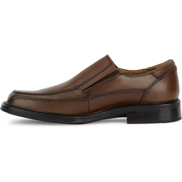 Dockers Proposal - Genuine Full-Grain Leather Slip-On Loafer Dress Shoes for Men Featuring All Motion Comfort Technology, EVA Sock Lining, and Durable Rubber Outsole