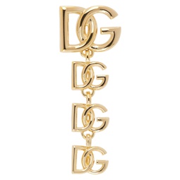 Gold DG Single Earring 232003F022020
