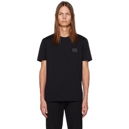 Black Plaque T Shirt 232003M213004
